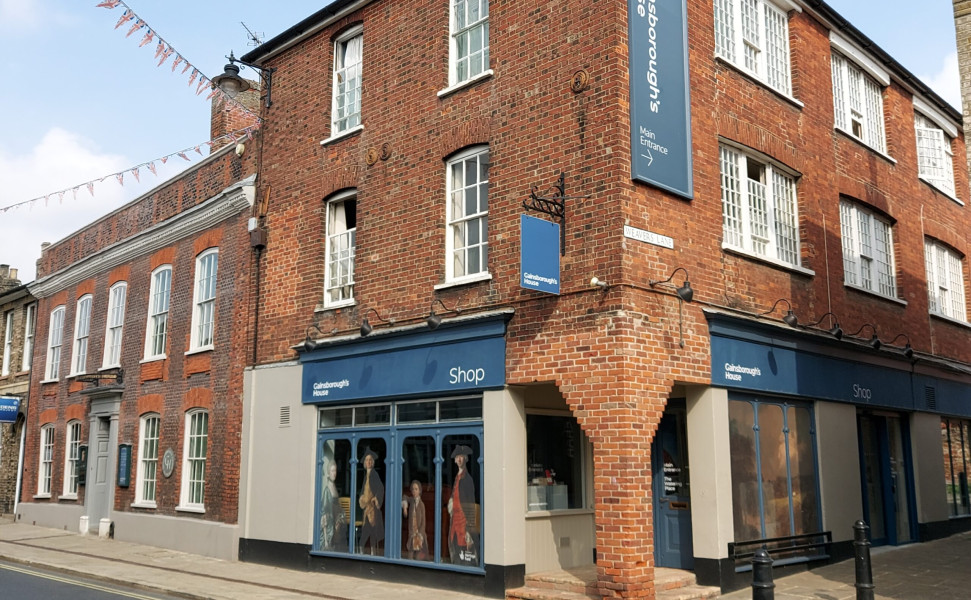 Gainsborough’s House shop front