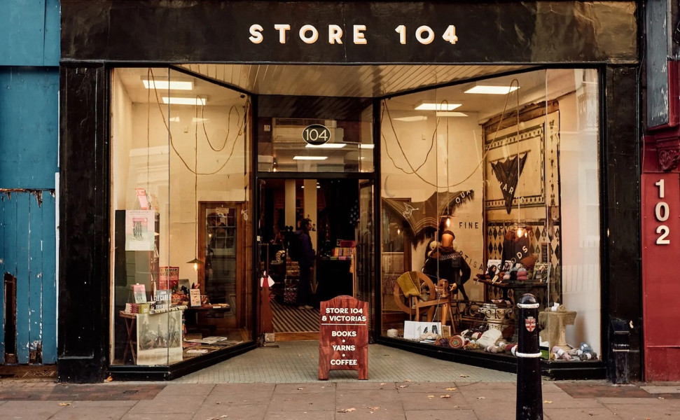 Store 104 shop front