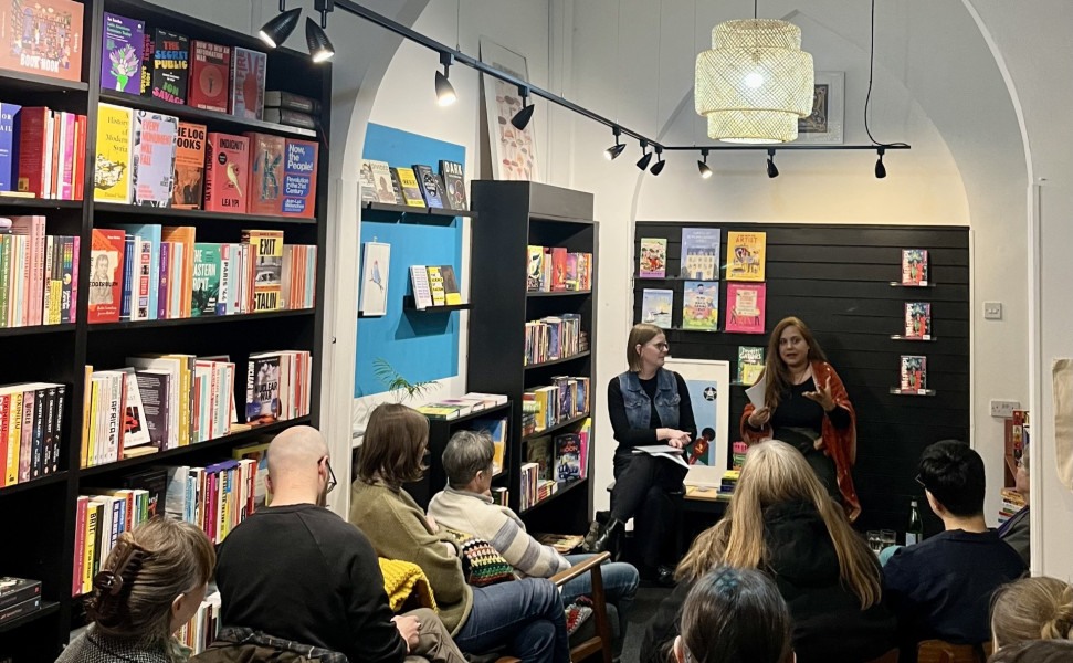 Bookshop event at Bookbag