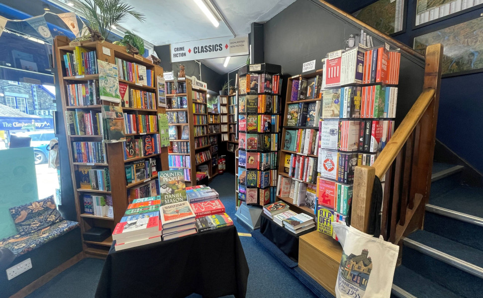 Inside Fred's Bookshop